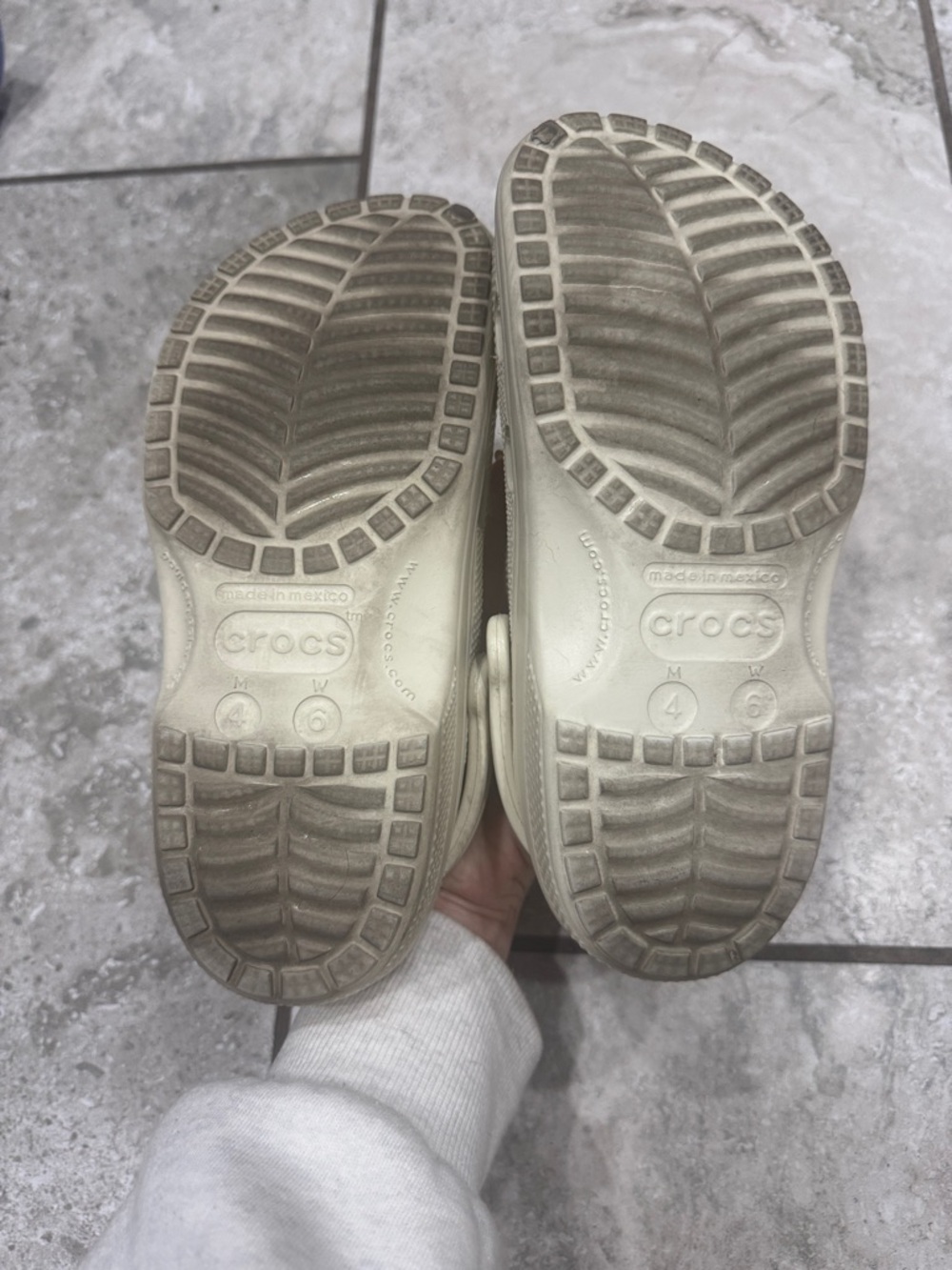 Ivory Crocs - Picture 3 of 3